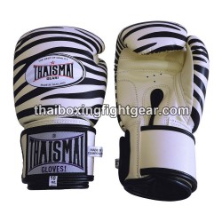 Muay thai Boxhandschuhe Thaismai BG124 "Zebra"