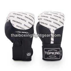 Boxhandschuhe TOP KING FULL IMPACT DOUBLE TONE-TKBGFI Schwarz Weiß