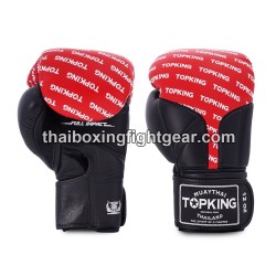 Boxhandschuhe TOP KING FULL IMPACT DOUBLE TONE-TKBGFI Schwarz Rot