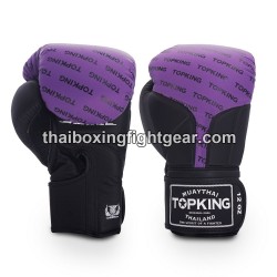 Boxhandschuhe TOP KING FULL IMPACT DOUBLE TONE-TKBGFI Schwarz lila