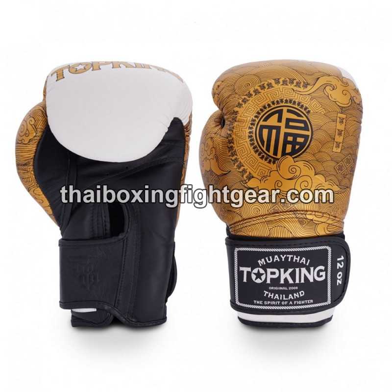 Boxhandschuhe TOP KING HAPPINESS CHINESE-TKBGCT-CN01 Weiß