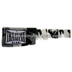 Thaismai HW7003 Boxbandagen 4.5M  Muay Thai / MMA / UFC / BOXING Fancy "Camo" grau