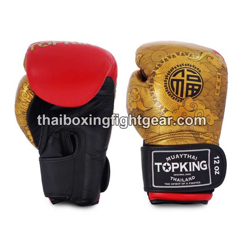 Boxhandschuhe TOP KING HAPPINESS CHINESE-TKBGCT-CN01 Rot