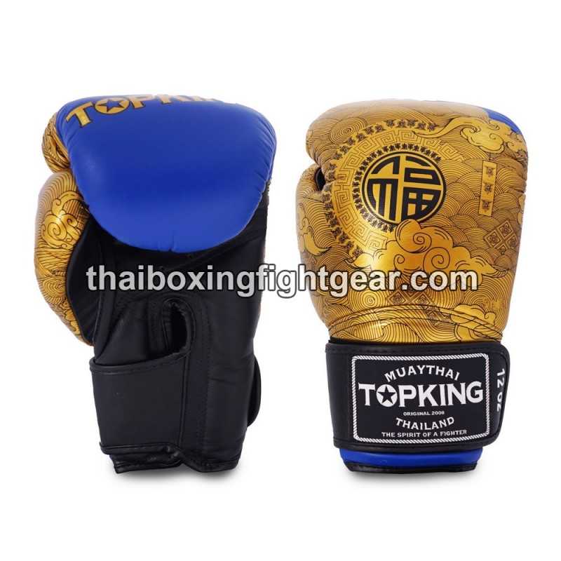 Boxhandschuhe TOP KING HAPPINESS CHINESE-TKBGCT-CN01 Blau