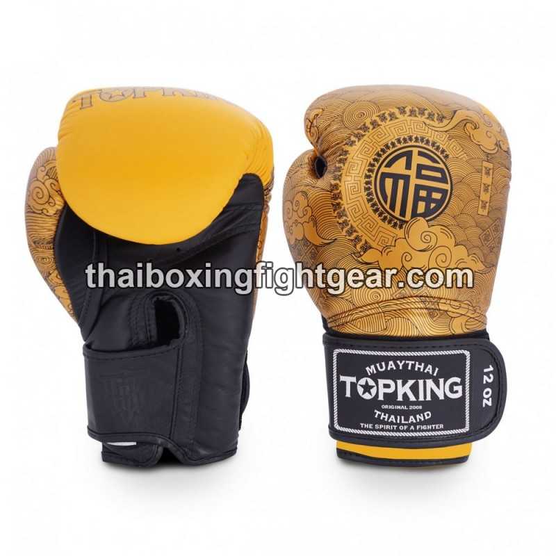 Boxhandschuhe TOP KING HAPPINESS CHINESE-TKBGCT-CN01 Gelb