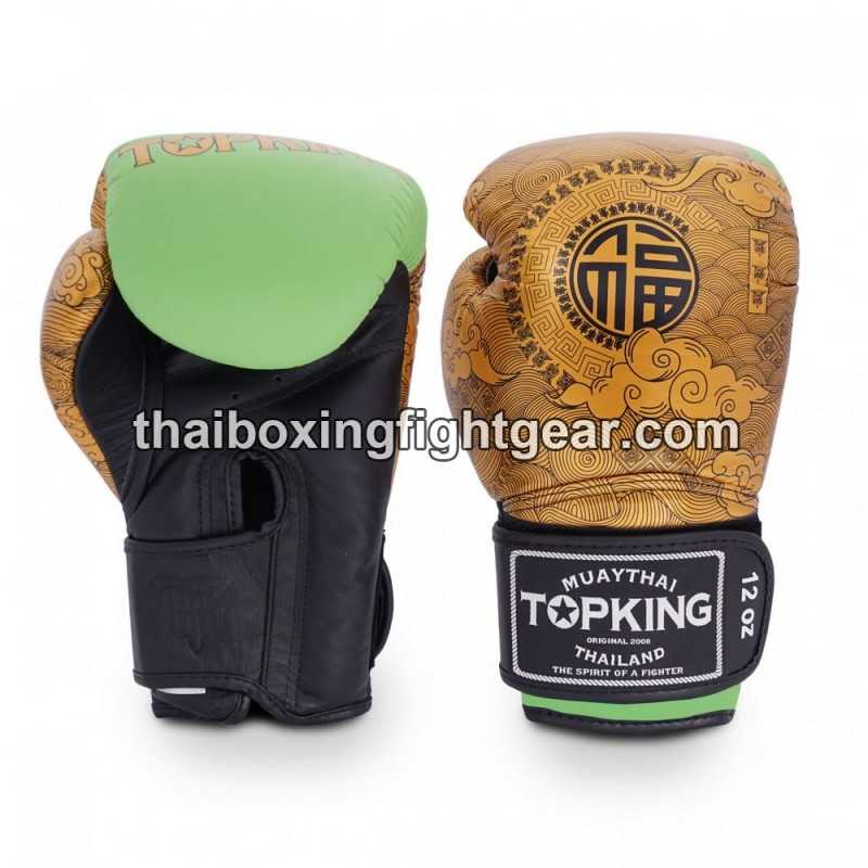 Boxhandschuhe TOP KING HAPPINESS CHINESE-TKBGCT-CN01 Grün