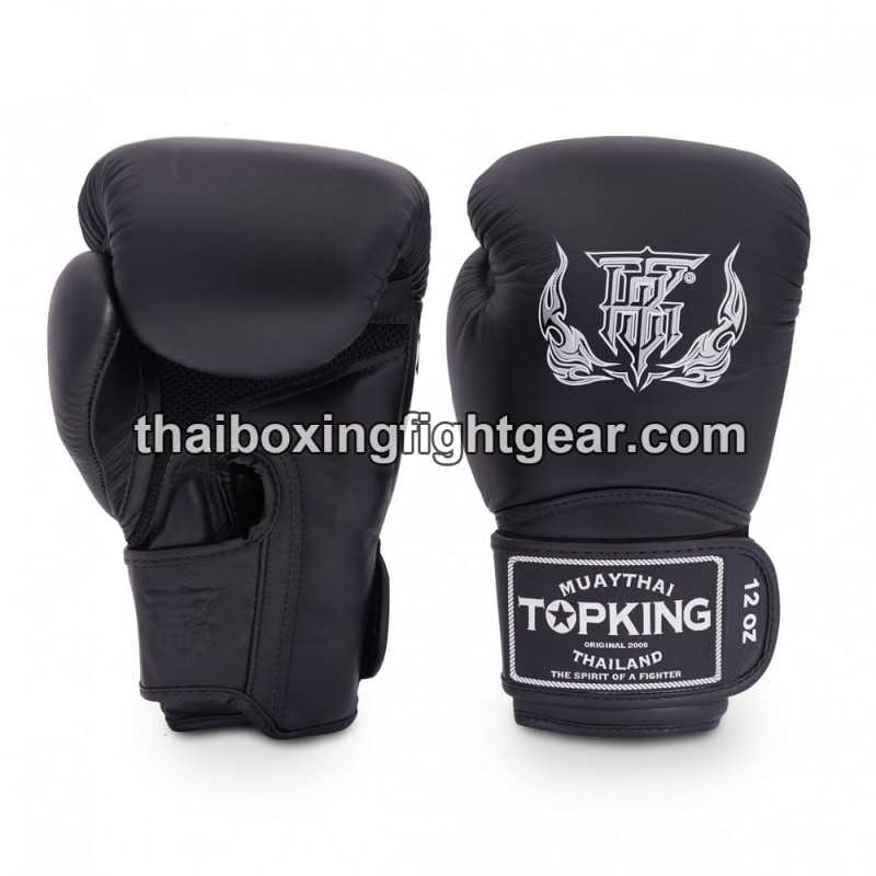Boxhandschuhe TOP KING SUPER AIR DOUBLE TONE-TKBGSA Schwarz