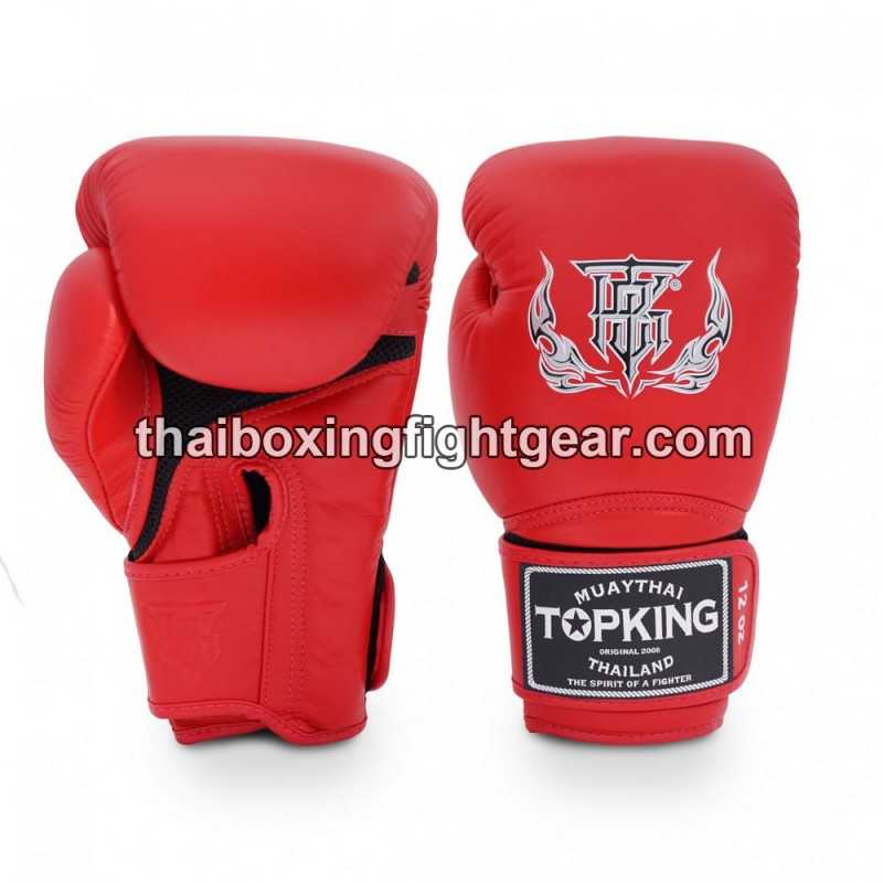 Boxhandschuhe TOP KING SUPER AIR DOUBLE TONE-TKBGSA Rot