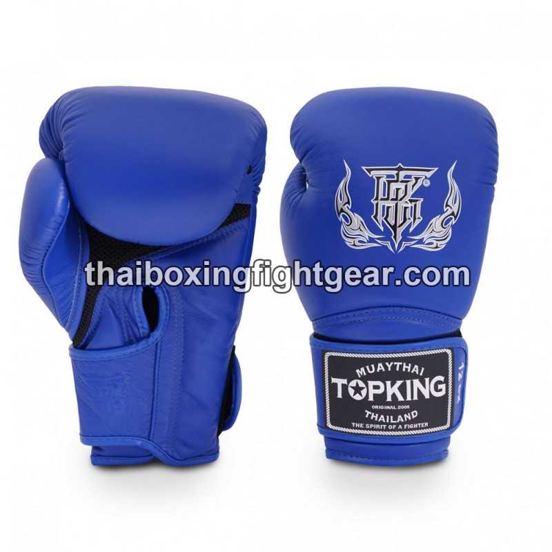 Boxhandschuhe TOP KING SUPER AIR DOUBLE TONE-TKBGSA Blau