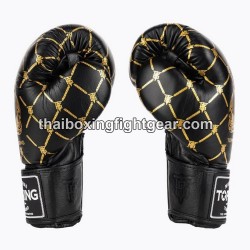 Boxhandschuhe TOP KING TKBGCH-CHAIN Schwarz Gold