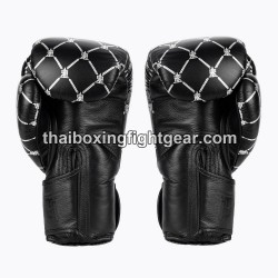 Boxhandschuhe TOP KING TKBGCH-CHAIN Schwarz Silber