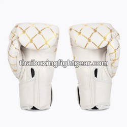 Boxhandschuhe TOP KING TKBGCH-CHAIN Weiß Gold