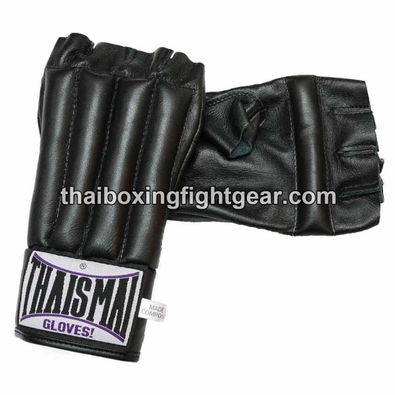 Sandsackhandschuhe Thaismai BG112 Schwarz / leder