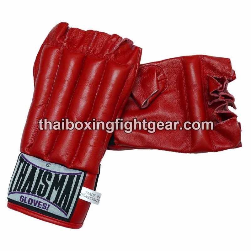 Sandsackhandschuhe Thaismai BG112 Rot / leder