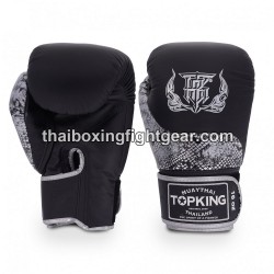 Boxhandschuhe TOP KING TKBGPW-POWER SNAKE Schwarz Silber