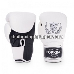 Boxhandschuhe TOP KING SUPER DOUBLE TONE-TKBGSV Weiß Schwarz
