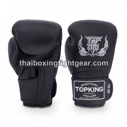 Boxhandschuhe TOP KING SUPER SINGLE TONE-TKBGSV Schwarz
