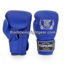 Boxhandschuhe TOP KING SUPER SINGLE TONE-TKBGSV Blau