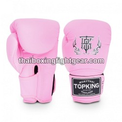 Boxhandschuhe TOP KING SUPER SINGLE TONE-TKBGSV Rosa