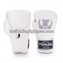 Boxhandschuhe TOP KING SUPER SINGLE TONE-TKBGSV weiß