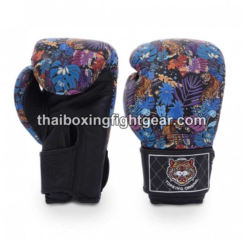 Boxhandschuhe TOP KING WILD TIGER KING-TKBGWT Schwarz