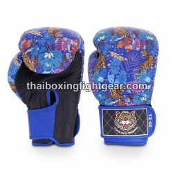 Boxhandschuhe TOP KING WILD TIGER KING-TKBGWT Blau
