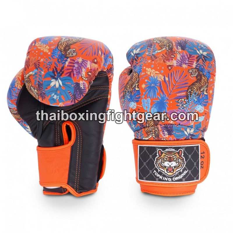 Boxhandschuhe TOP KING WILD TIGER KING-TKBGWT Orange