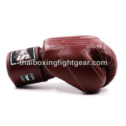Muay Thai Boxhandschuhe Twins BGVL14 Dunkelbraun