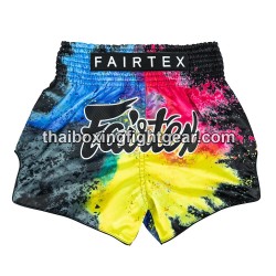 Thaiboxen Shorts Fairtex "BS1938-Black Acid Jazz"