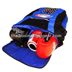 Rucksack "Boxhandschuhe tragen" Fairtex BAG-4 blau | Zubehör